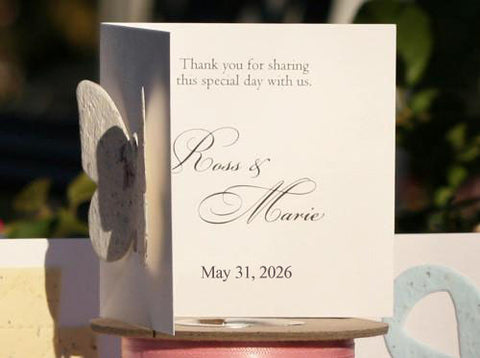 Plantable Paper Folded Card Design #3 - Set of 25
