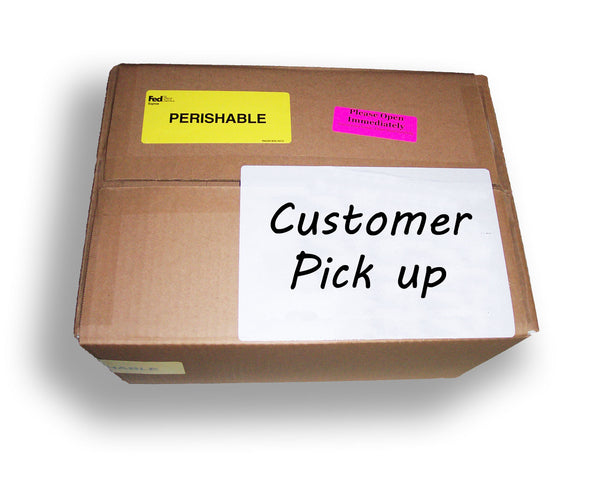 Special Packaging for Customer Pick Up Orders