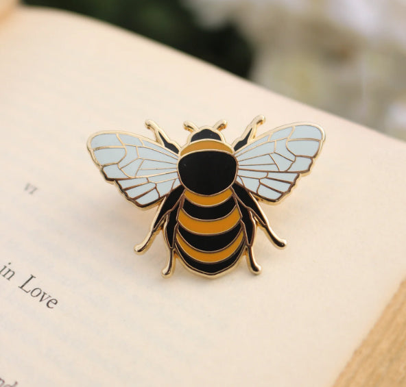 Enamel Pin - Honey Bee